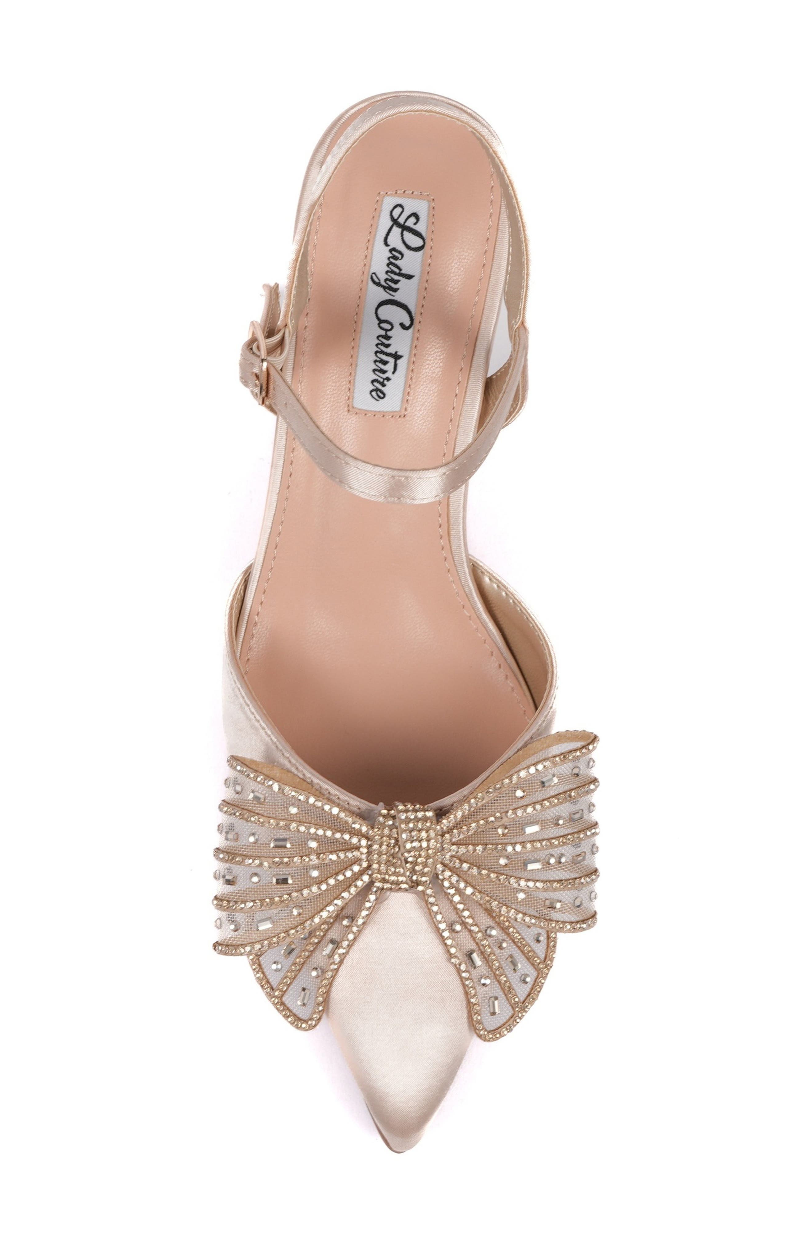 Leslie Pointed Toe Pump, Alternate, color, CHAMPAGNE