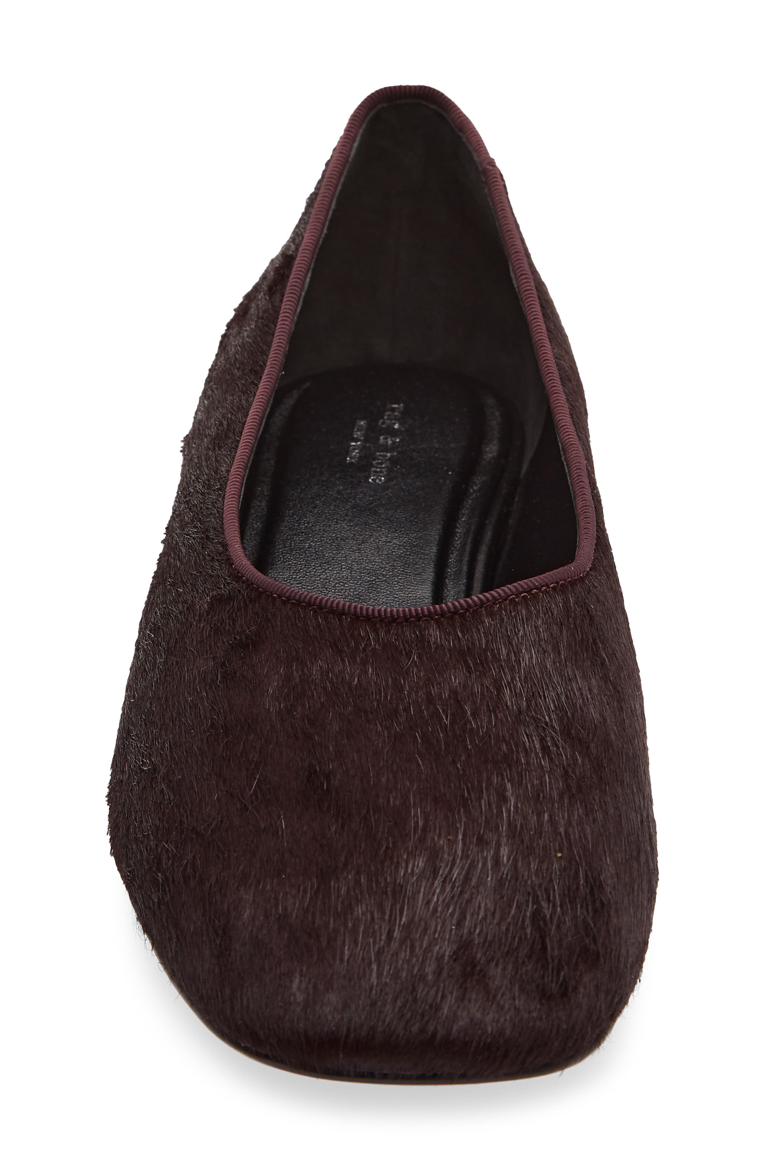 Poppi Genuine Calf Hair Ballet Pump, Alternate, color, BDYHC