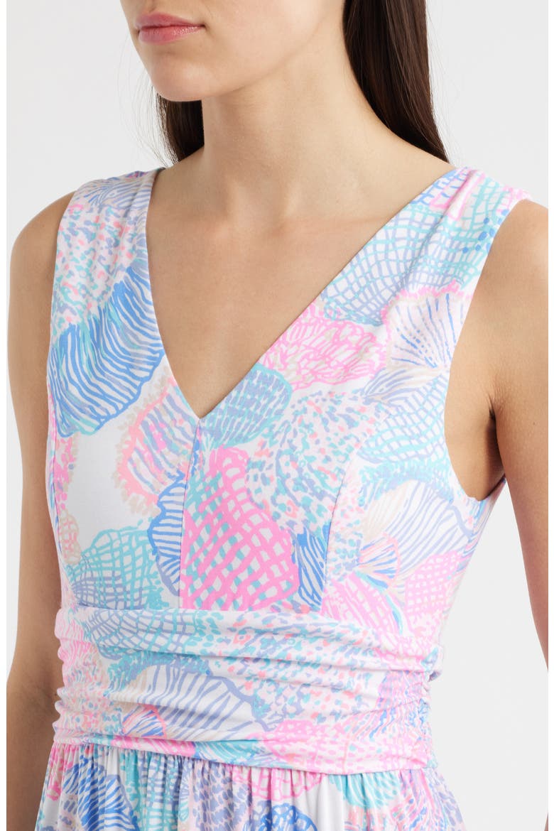 Skylar Midi Dress, Alternate, color, MULTI ROAR OF THE SEAS