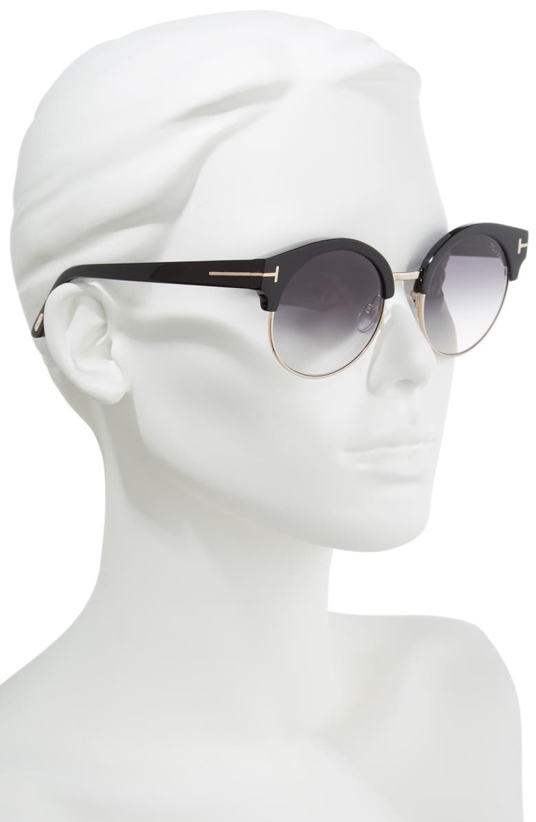 TOM FORD Alissa 54mm Sunglasses, Alternate, color, 