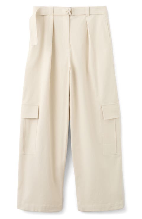 Belted Cargo Pants