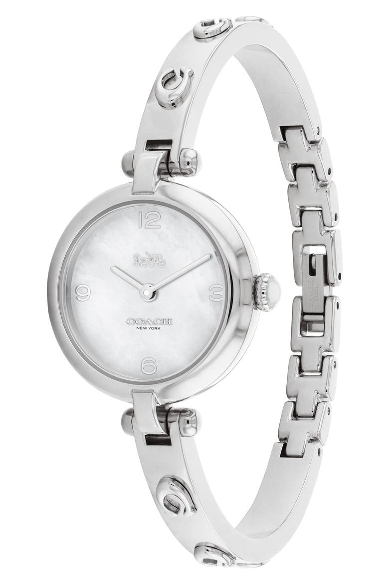 Cary Bracelet Watch, 26mm, Alternate, color, WHITE MOP