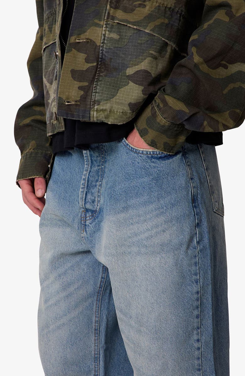 mnml Ultra Baggy Jeans, Alternate, color, Western Blue
