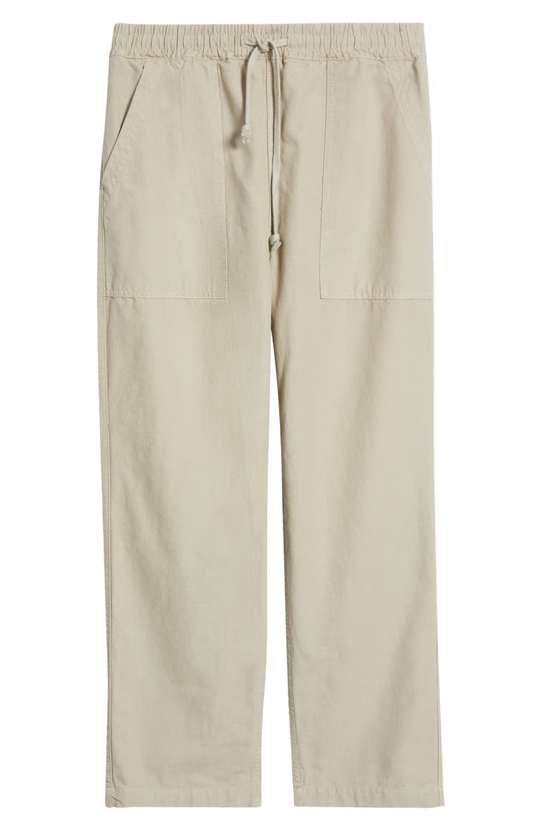 Service Works Organic Cotton Canvas Drawstring Chef Pants, Alternate, color, Stone