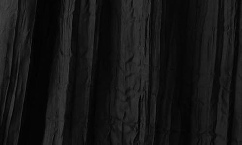Eileen Fisher Crushed Silk Flared Skirt In Black