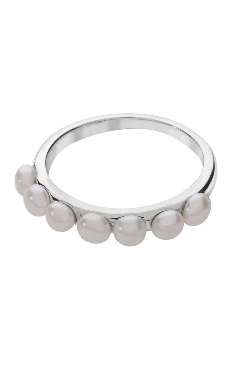 Lucy Quartermaine Royal Pearl Ring, Main, color, Sterling Silver