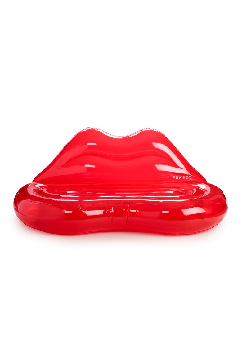 Floating Lip Couch, Main, color, RED
