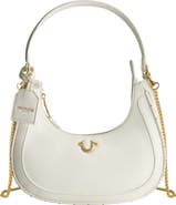 True Religion Zip Top Crescent Hobo Bag