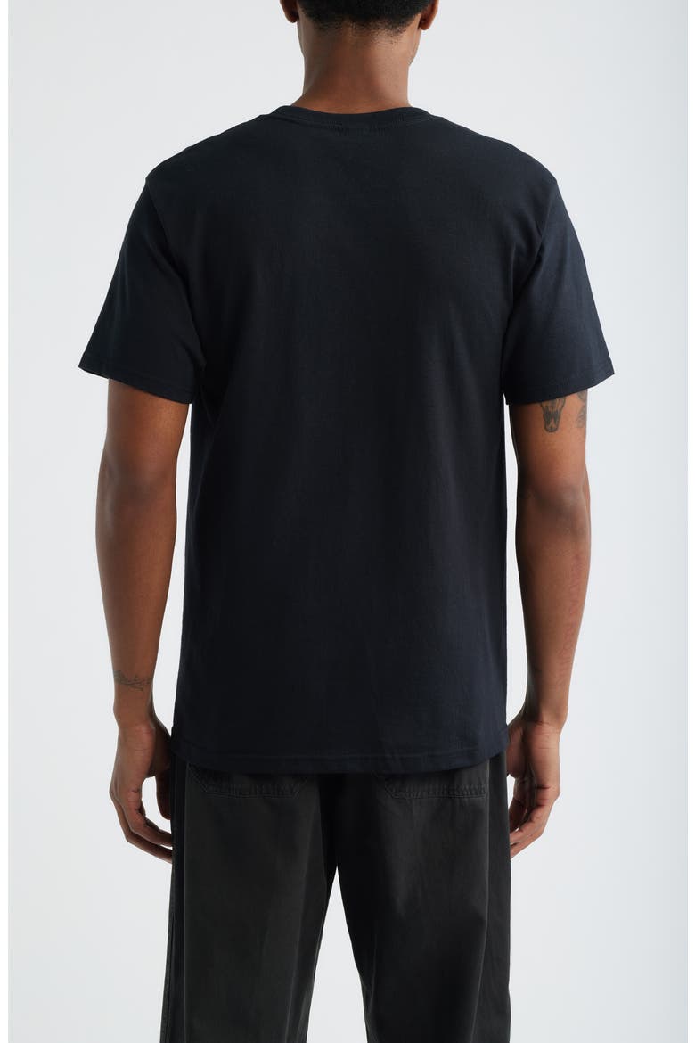Collegiate Graphic T-Shirt, Alternate, color, BLACK