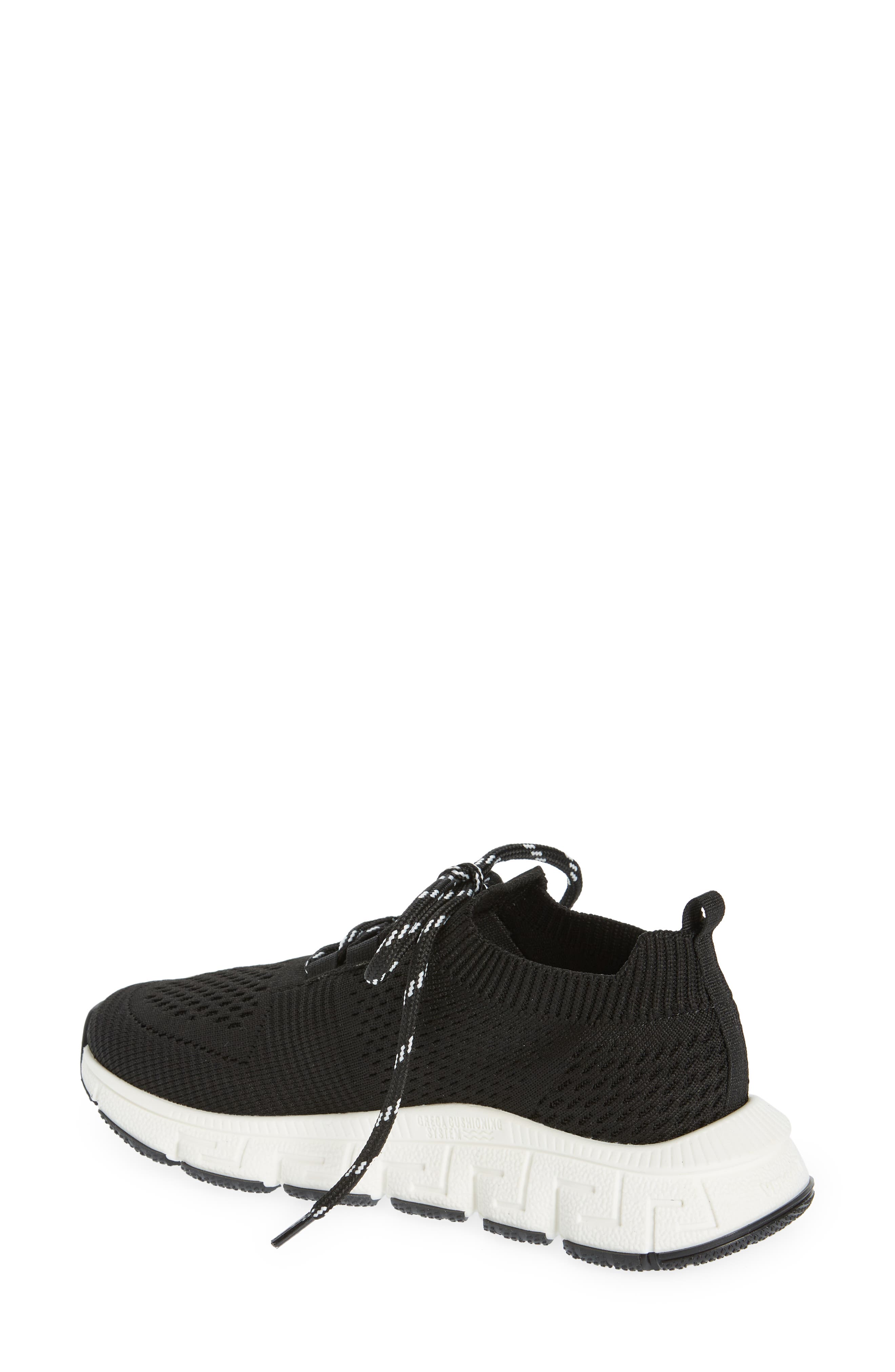 Versace Trigreca Knit Sneaker, Alternate, color, 