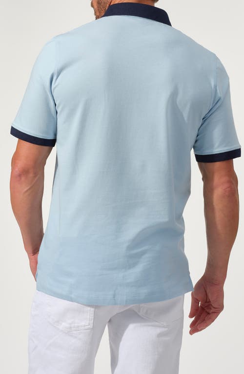 Studio Garnet Los Angeles Chest Pocket Stretch Cotton Polo