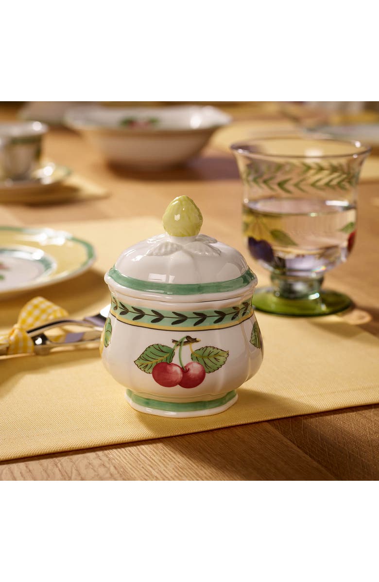 Villeroy 
Boch French Garden Fleurence Sugar Bowl, Alternate, color, White