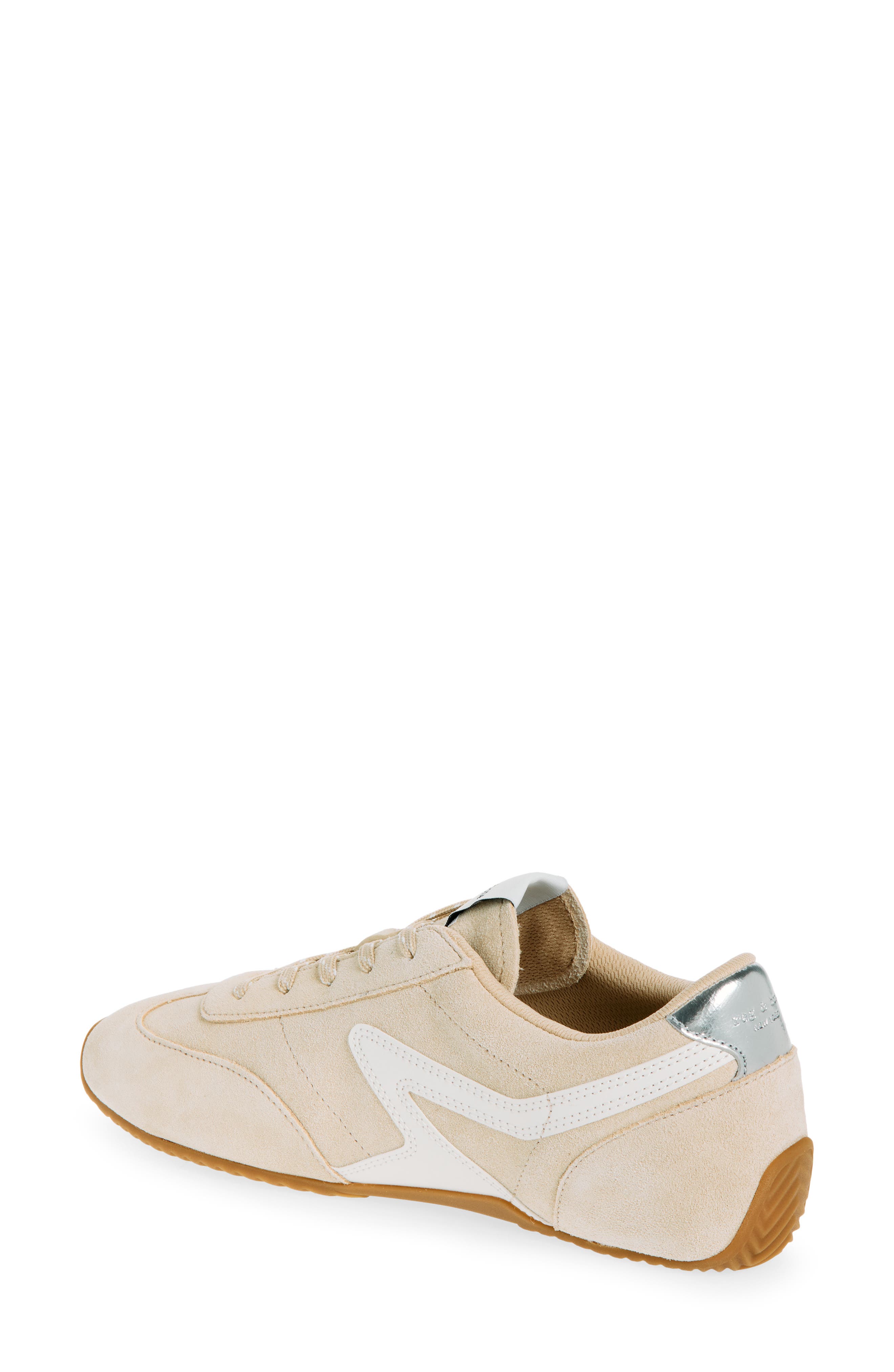 Retro Runner Slim Ultra Sneaker, Alternate, color, MACADAMIA SUEDE