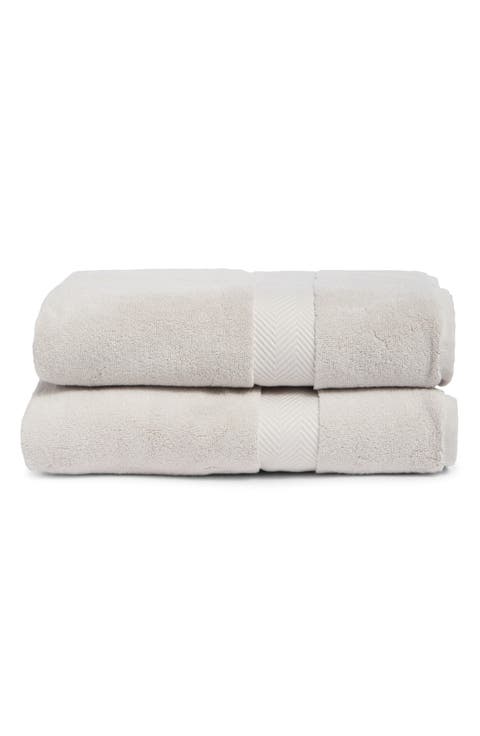 Organic Hydrocotton Set of 2 Bath Sheets