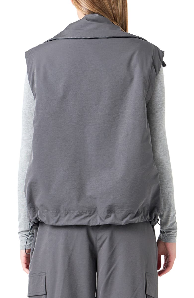 Grey Lab Boxy Vest, Alternate, color, Grey
