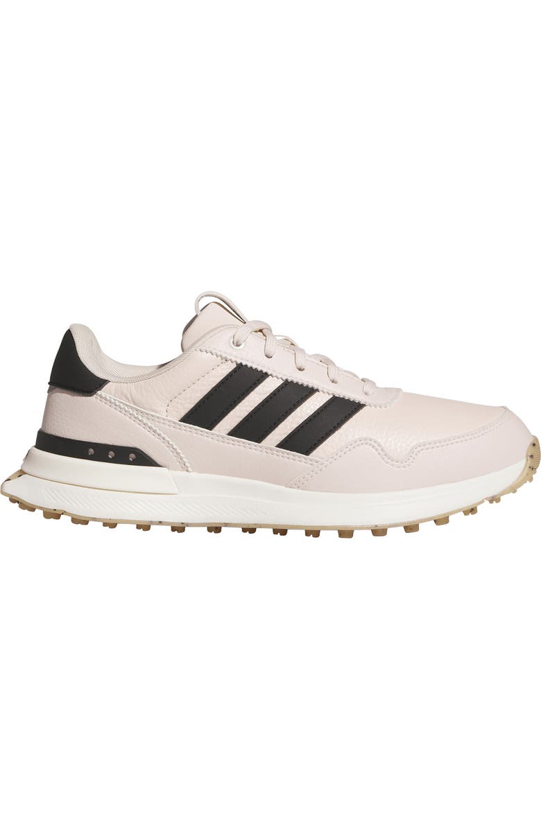 adidas S2G 26 Leather Waterproof Spikeless Golf Shoe, Alternate, color, Wonder Quartz/Black/Gum4