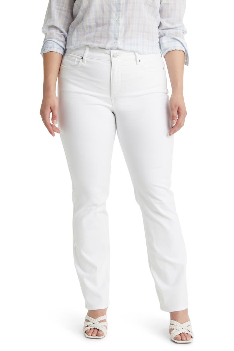Marilyn Straight Leg Jeans, Alternate, color, OPTIC WHITE