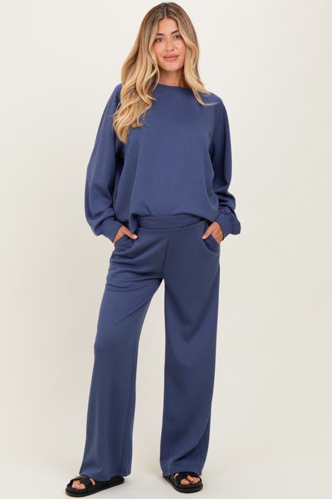 Crewneck Pullover Pant Set