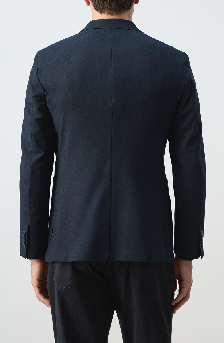 MANGO Slim Fit Sport Coat, Alternate, color, Navy