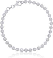 The Lovery Fine Jewelry Moon Bead Chain Bracelet