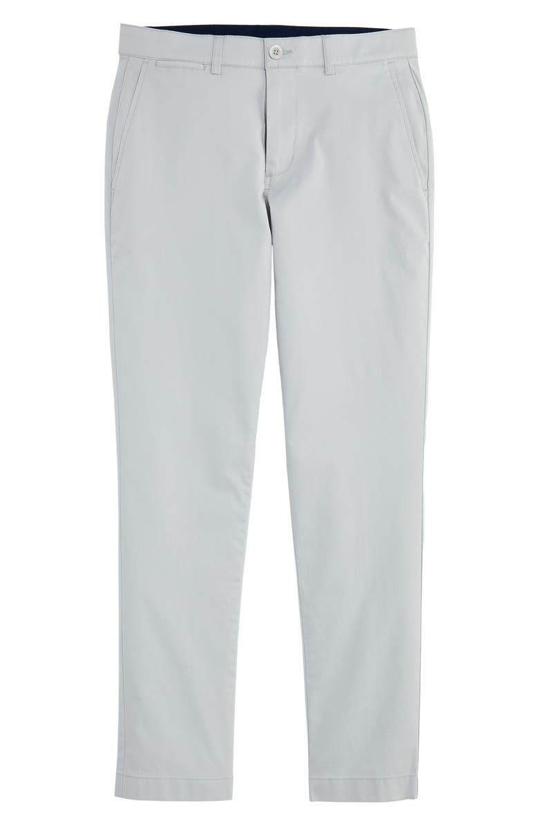 vineyard vines Chilmark Flat Front Stretch Chinos, Main, color, Granite