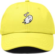 Dalix Heartly Ghost Embroidered Cap