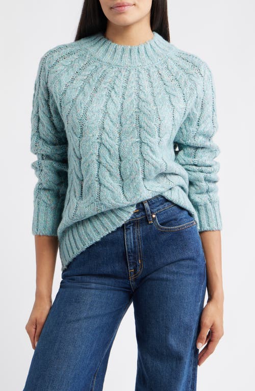 Hatley Cable Sweater in Turquoise  product