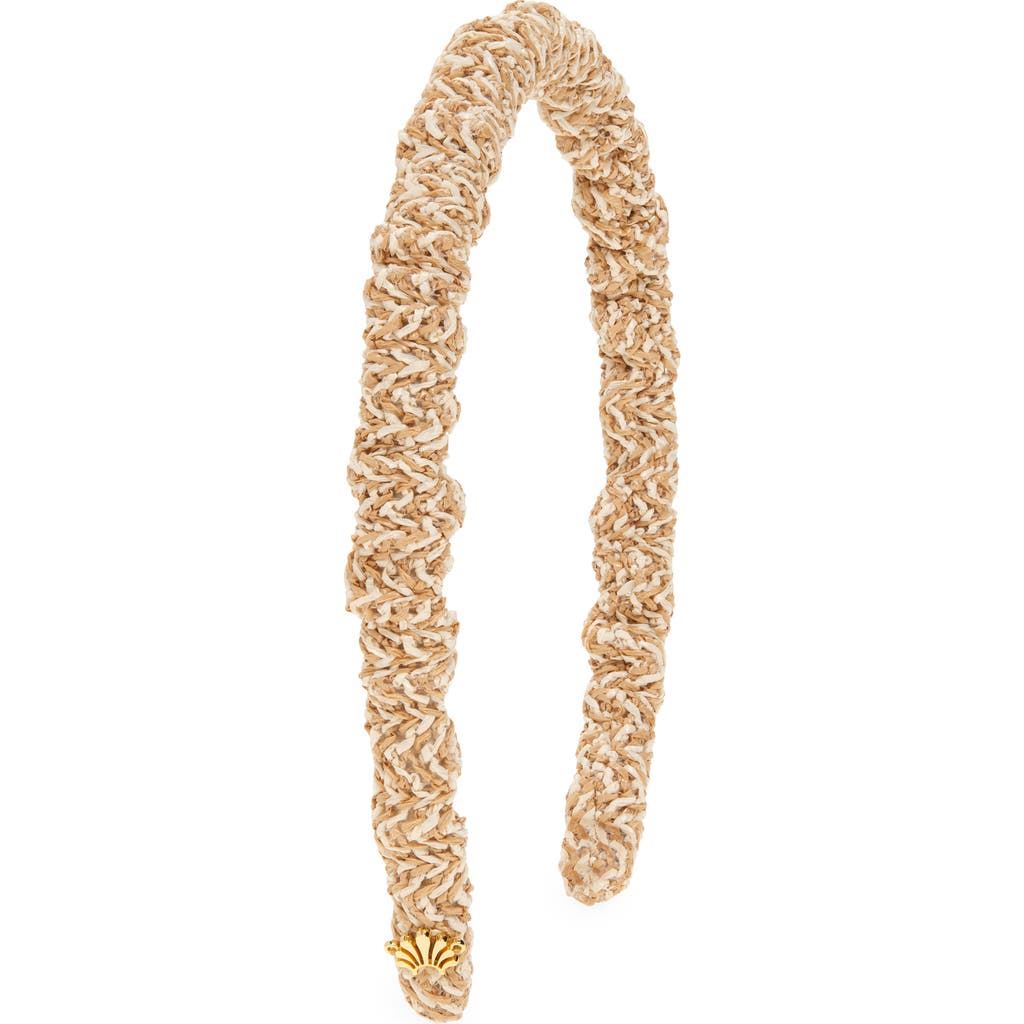 Lele Sadoughi Jessie Desert Headband In Gold