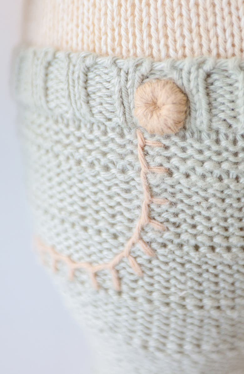 cuddle+kind Sawyer the Lion Stuffed Animal, Alternate, color, Green/ Beige