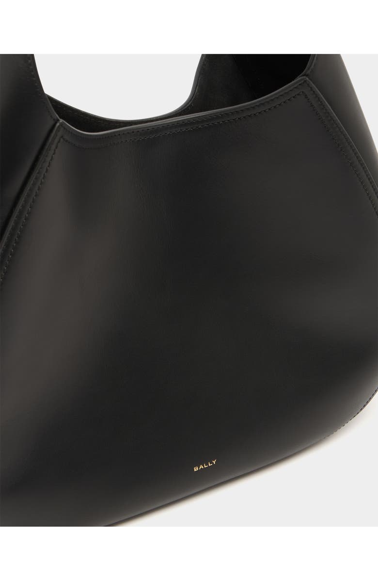 Bally Althea Hobo Bag in Leather, Alternate, color, Black