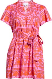SUGARLIPS Tarie Tropical Ema Shift Minidress