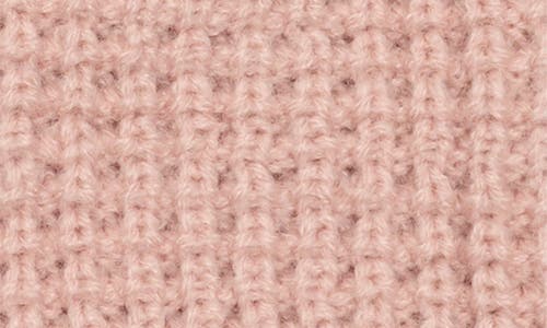 Allsaints Mixed Stitch Gloves In Pink