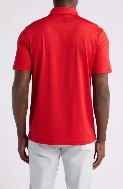Solid Tech Jersey Performance Polo