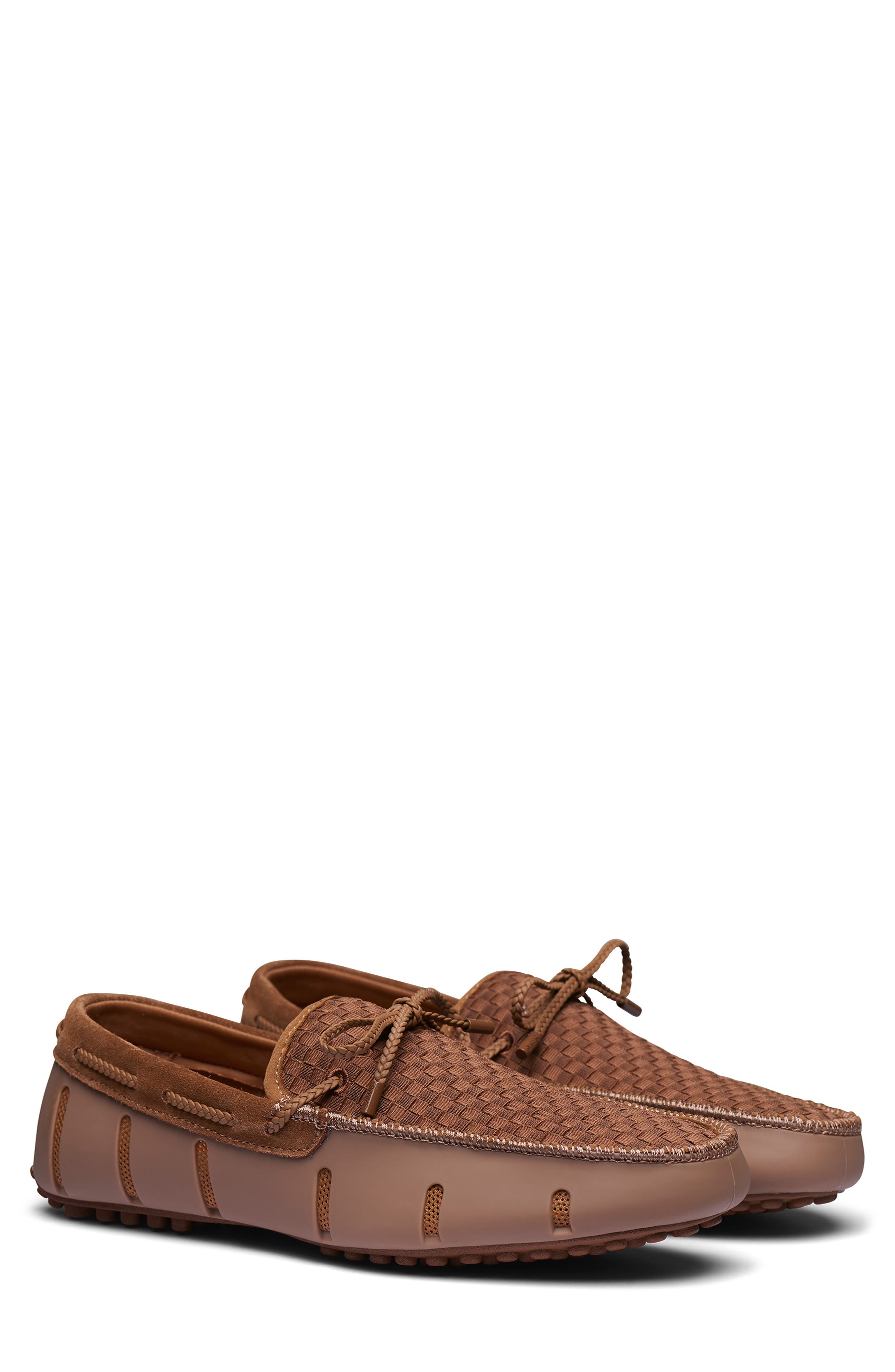Swims The Woven Driving Shoe, Main, color, 