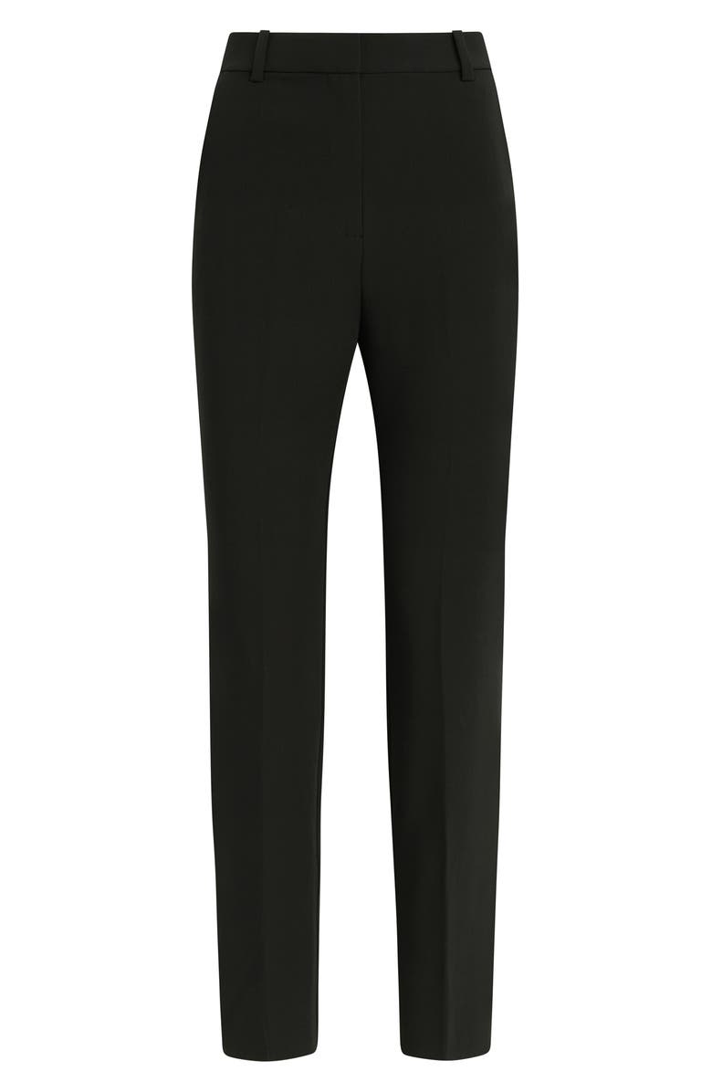 Favorite Daughter The Favorite High Waist Ankle Cigarette Pants, Alternate, color, Black