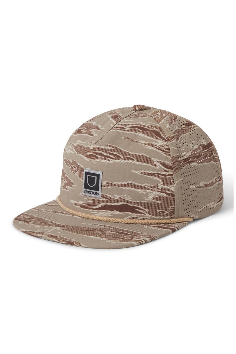 Journey MP Performance Snapback Hat, Main, color, DESERT TIGER CAMO