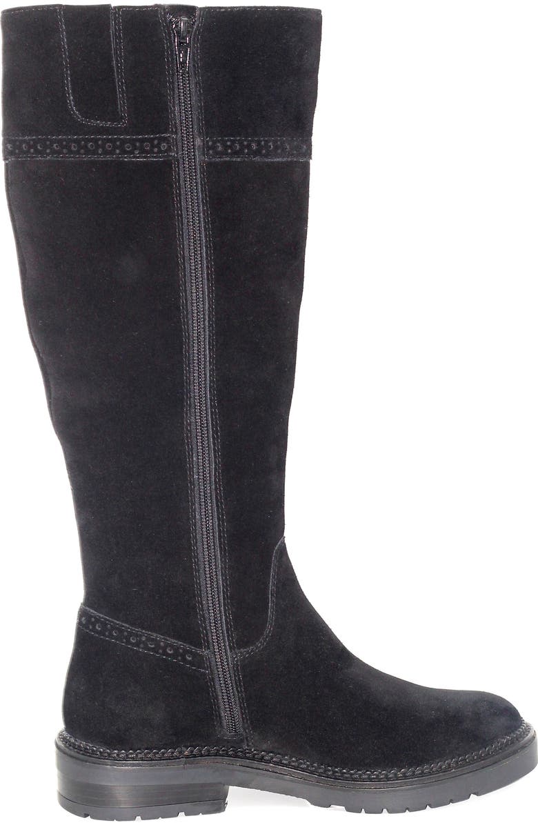 Gentle Souls Wheron Knee High Boot, Main, color, Black Suede