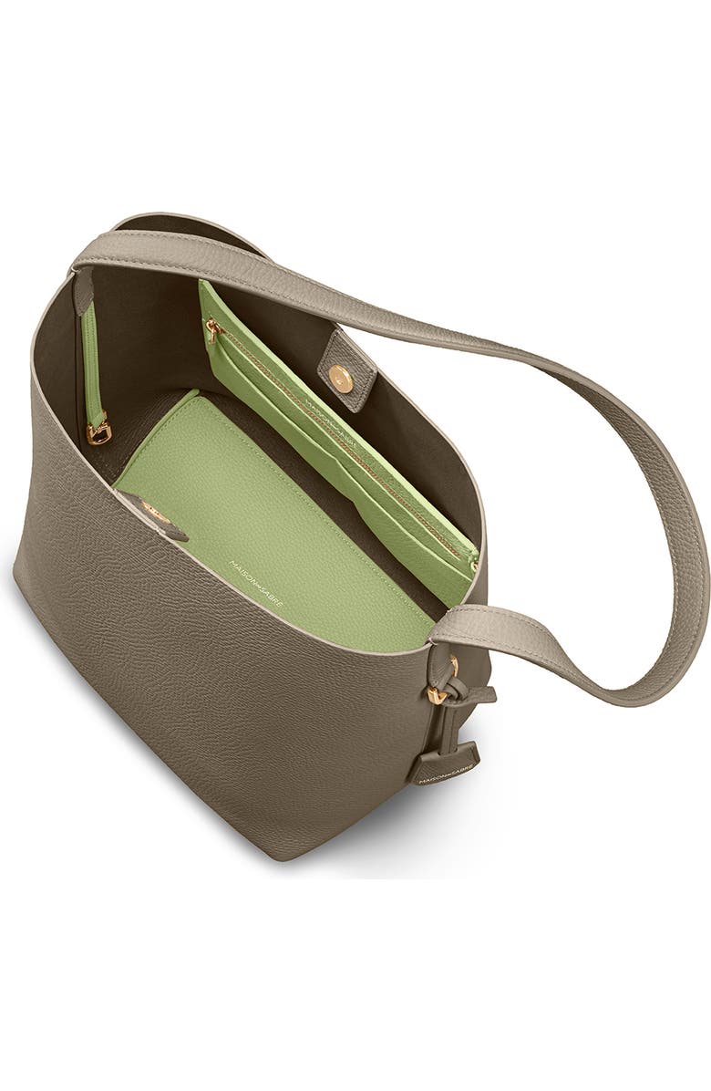 MAISON de SABRÉ The Bucket Soft Tote, Alternate, color, Cashmere Matcha