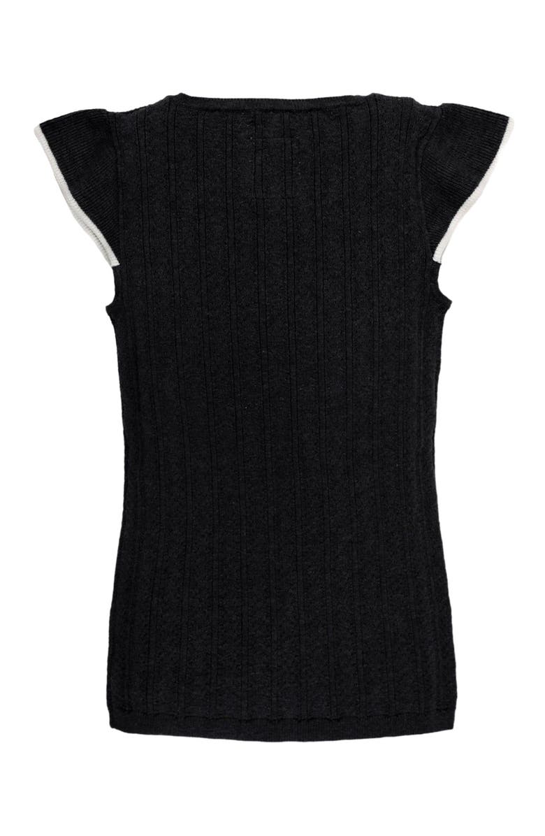 Hope & Henry Women's Flutter Sleeve Sweater Top, Alternate, color, 