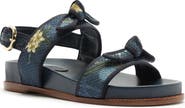 Alexandre Birman x Agua by Agua Bendita Grosgrain Raffia Sport Sandal