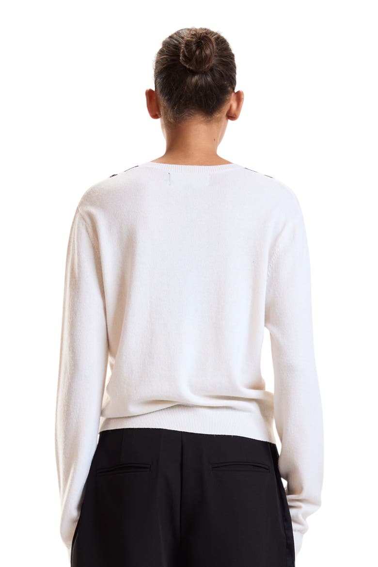 Eastport Knit Pullover, Alternate, color, White