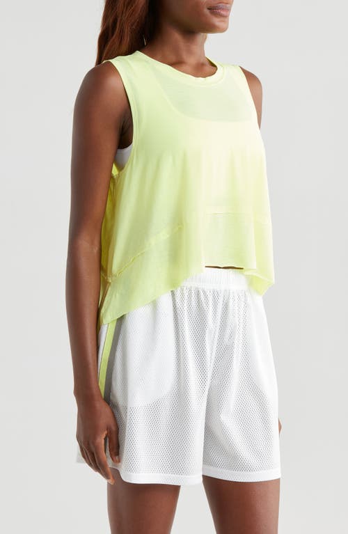 Free People Tempo Tank Top In Yellow
