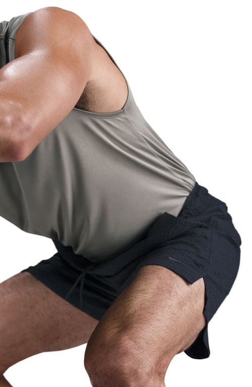 Nike Dri-fit 5-inch Unlined Versatile Shorts In Blue