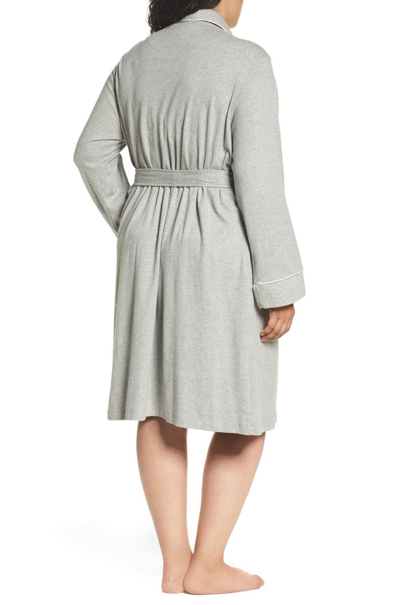 Lauren Ralph Lauren Shawl Collar Robe, Alternate, color, Heather Grey