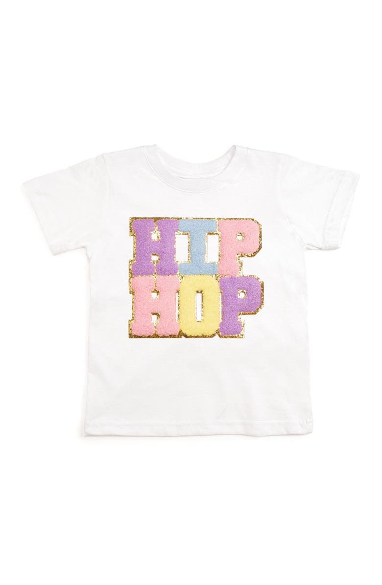 Sweet Wink Hip Hop Patch Easter Short Sleeve T-Shirt, Main, color,