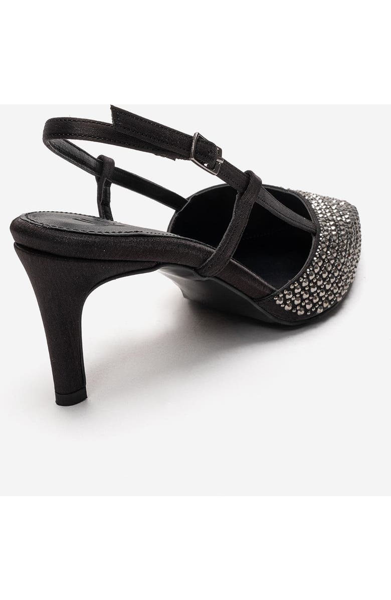 Prologue Shoes Melodie Slingback Pump, Alternate, color, Black