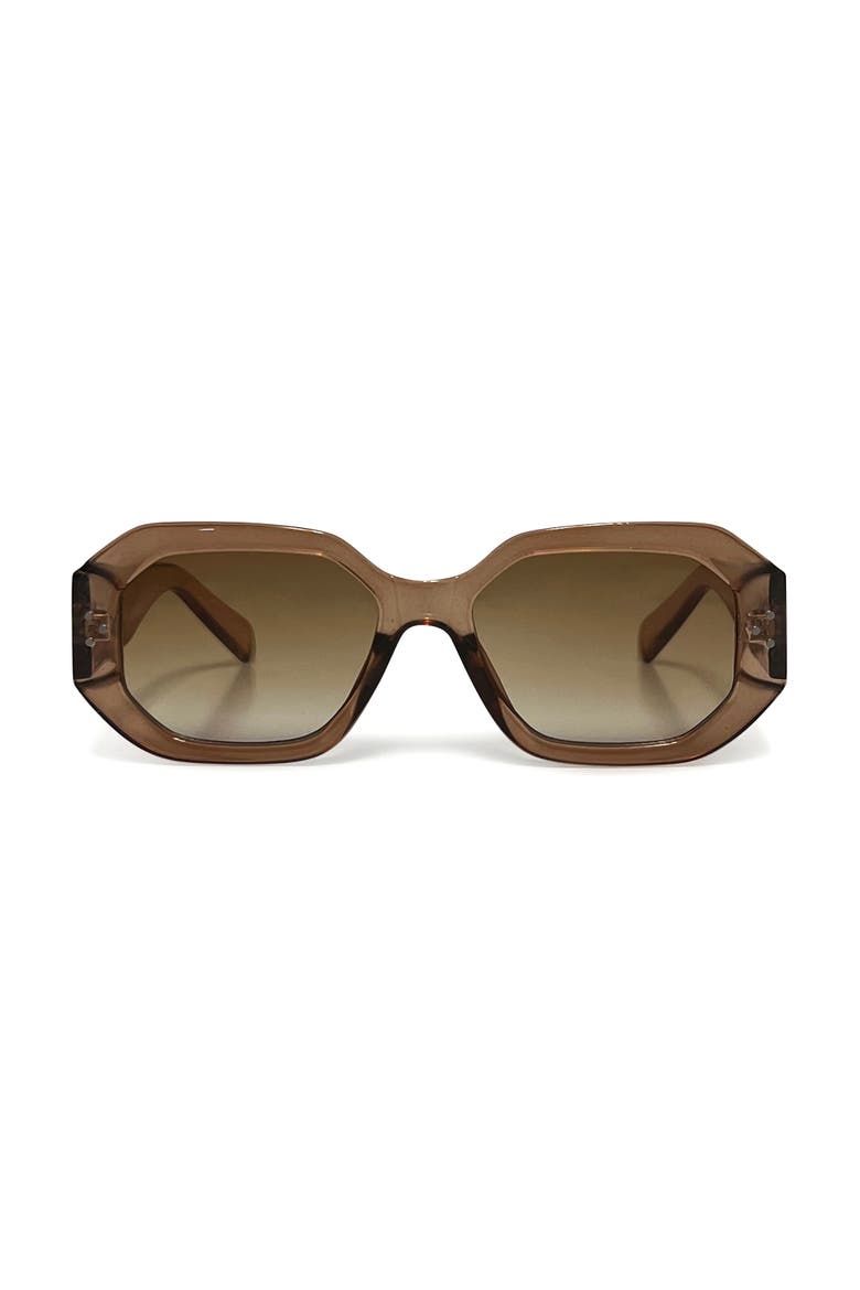The Roxie Sunglasses, Main, color, Light Brown