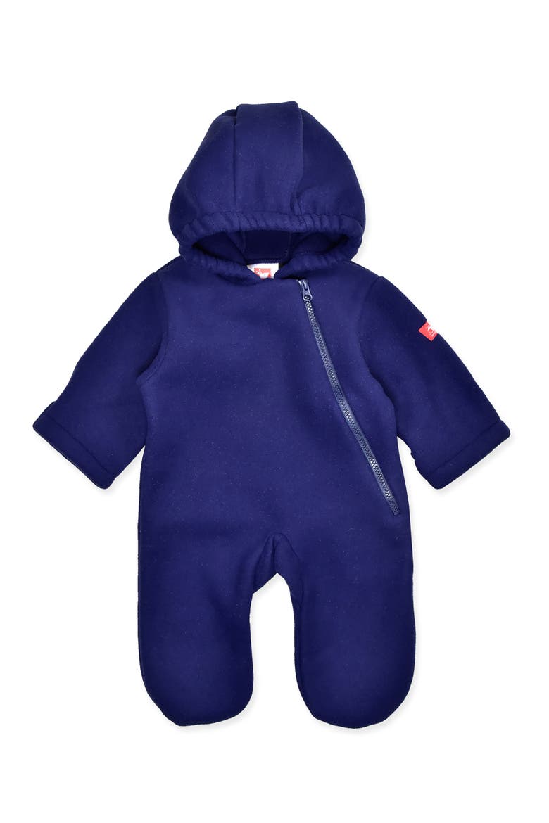 Fleece Warmplus Water Repellent Polartec® Fleece Bunting, Main, color, Navy