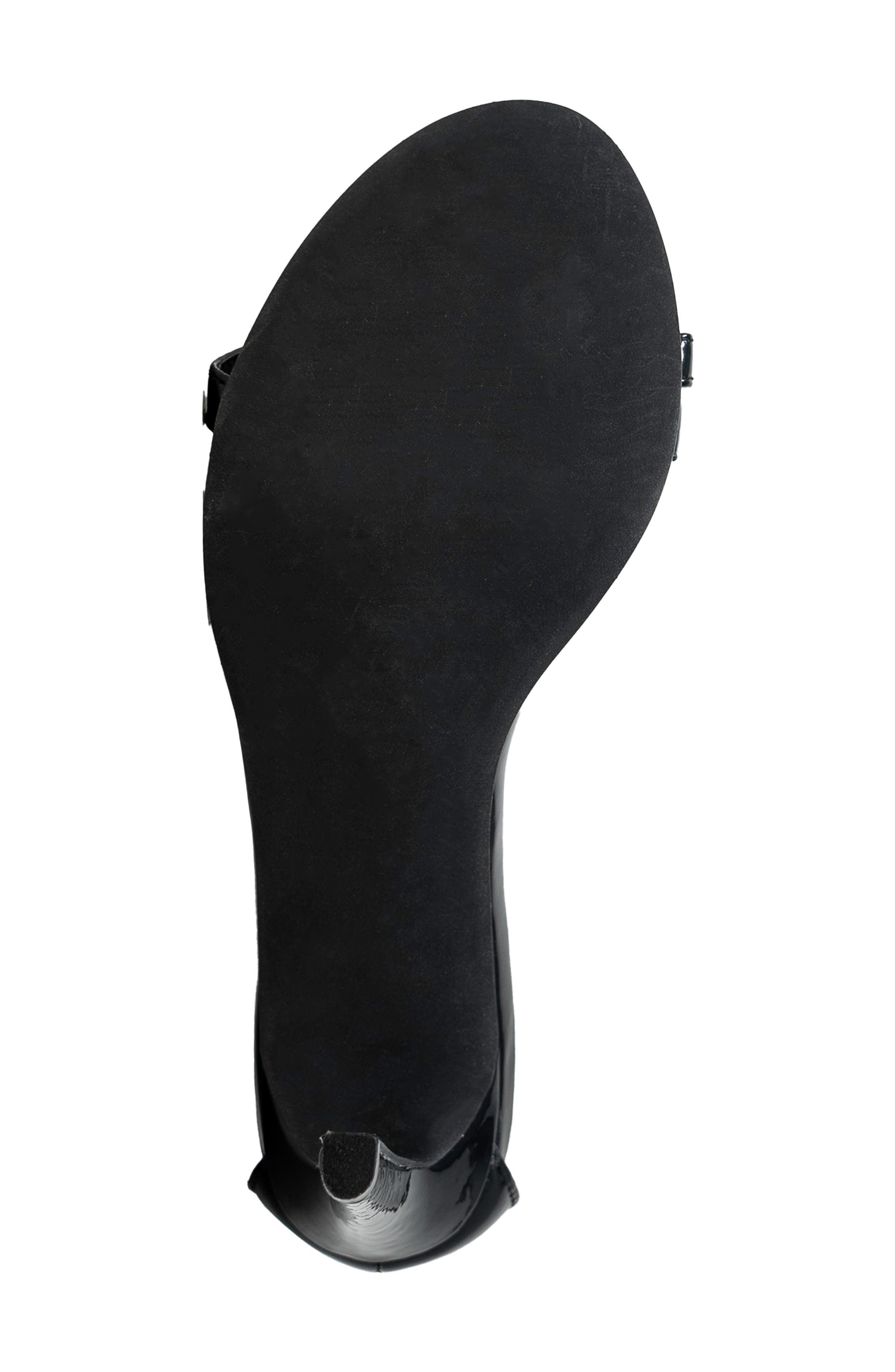 CHASE AND CHLOE Gigi Rhinestone T-Strap Sandal, Alternate, color, 