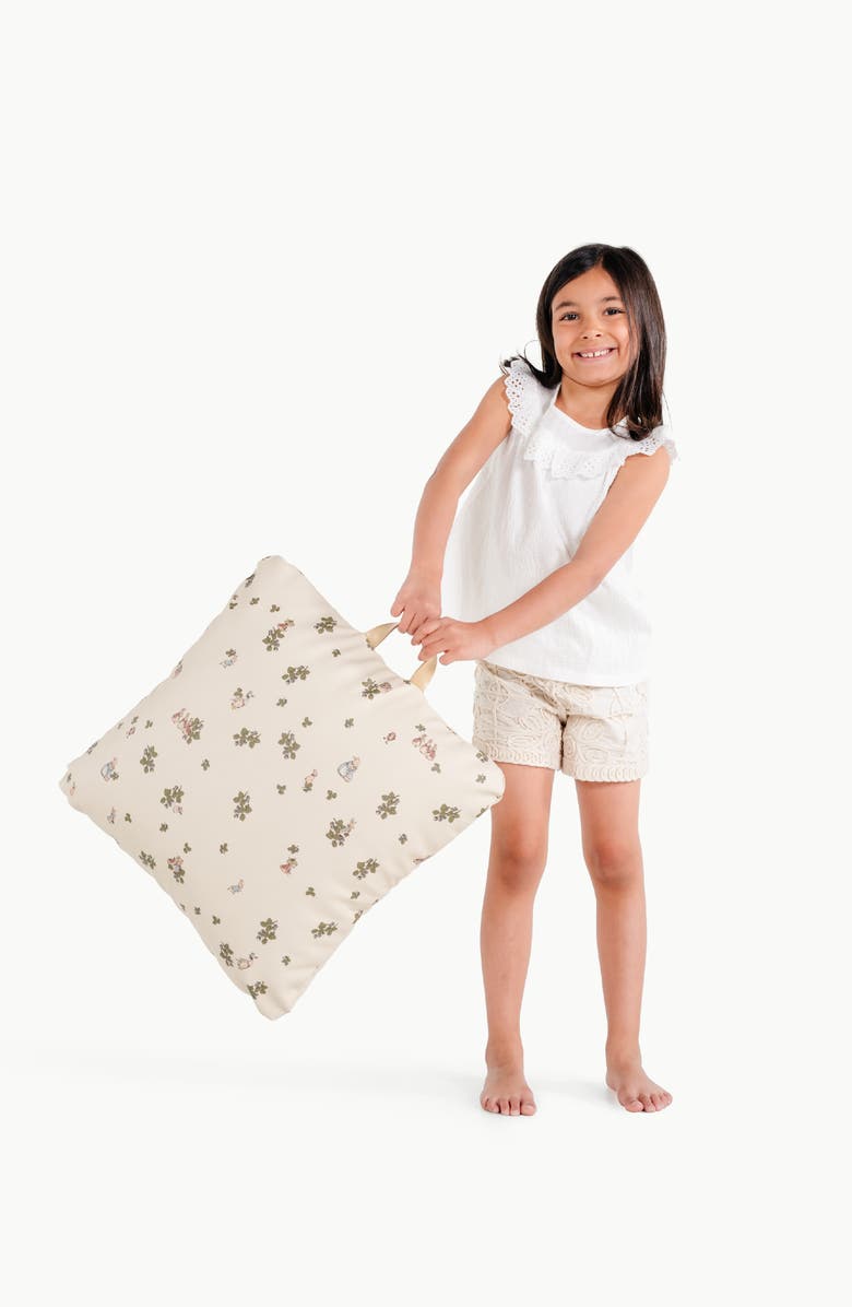 GATHRE x Beatrix Potter Mini Floor Cushion, Alternate, color, Peter Rabbit